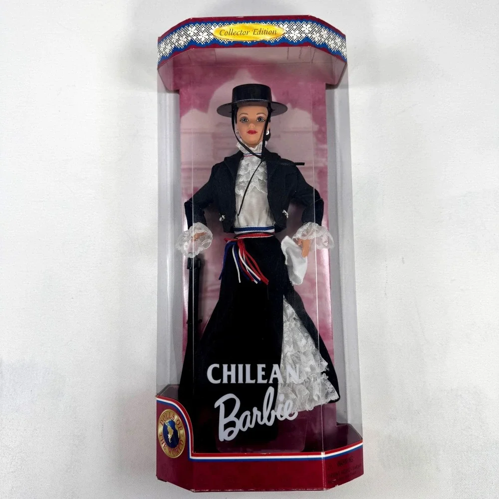 Chilean Barbie Doll Dolls of the World Collector Edition 1997 Mattel 18559 NIB